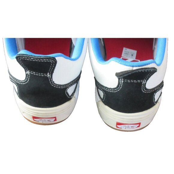 Vans Men's Skate Mixxa Suede Leather Mesh Shoes Athletic White Multi sizes NIB - Picture 5 of 5